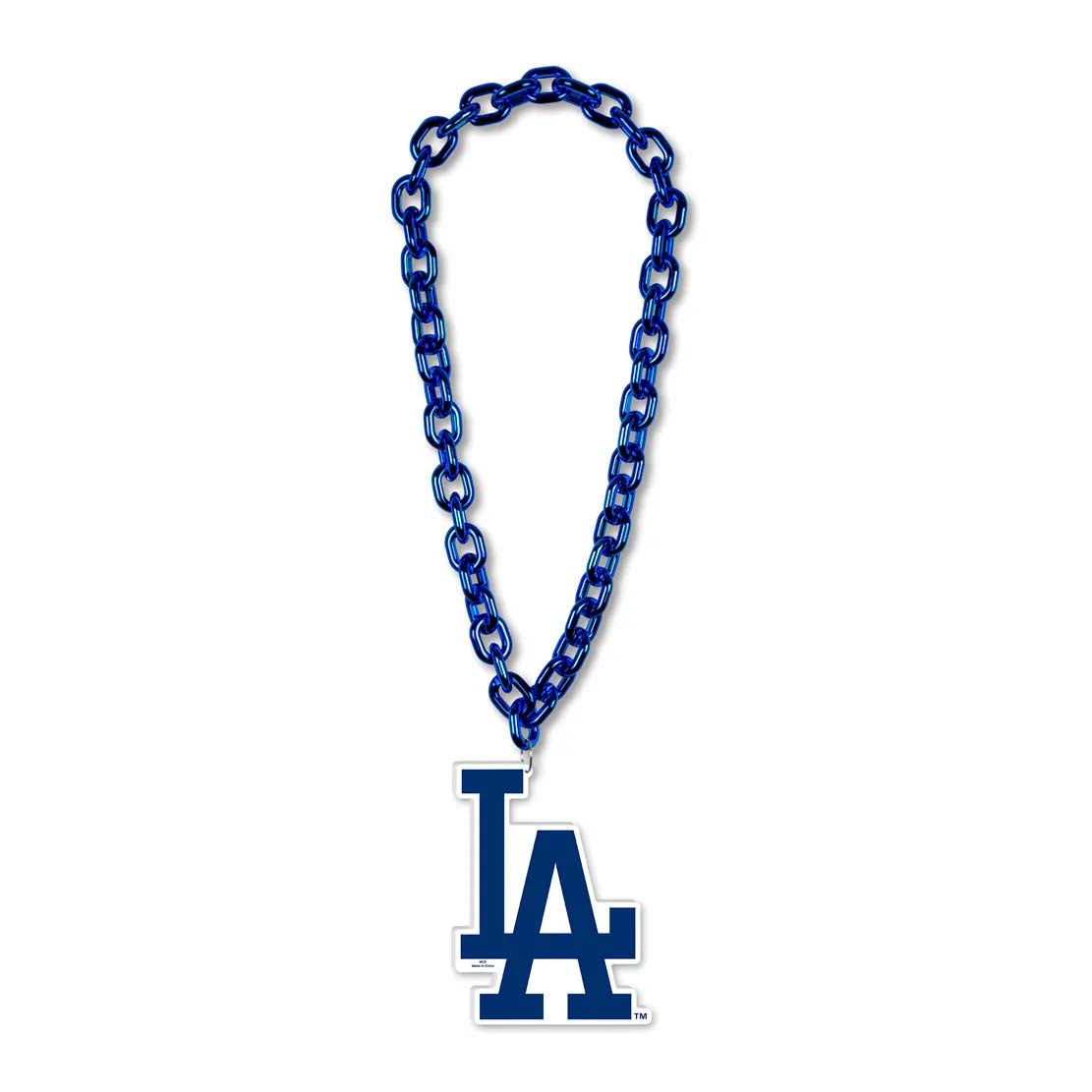 MLB Los Angeles Dodgers Wincraft Fan Chain Necklace