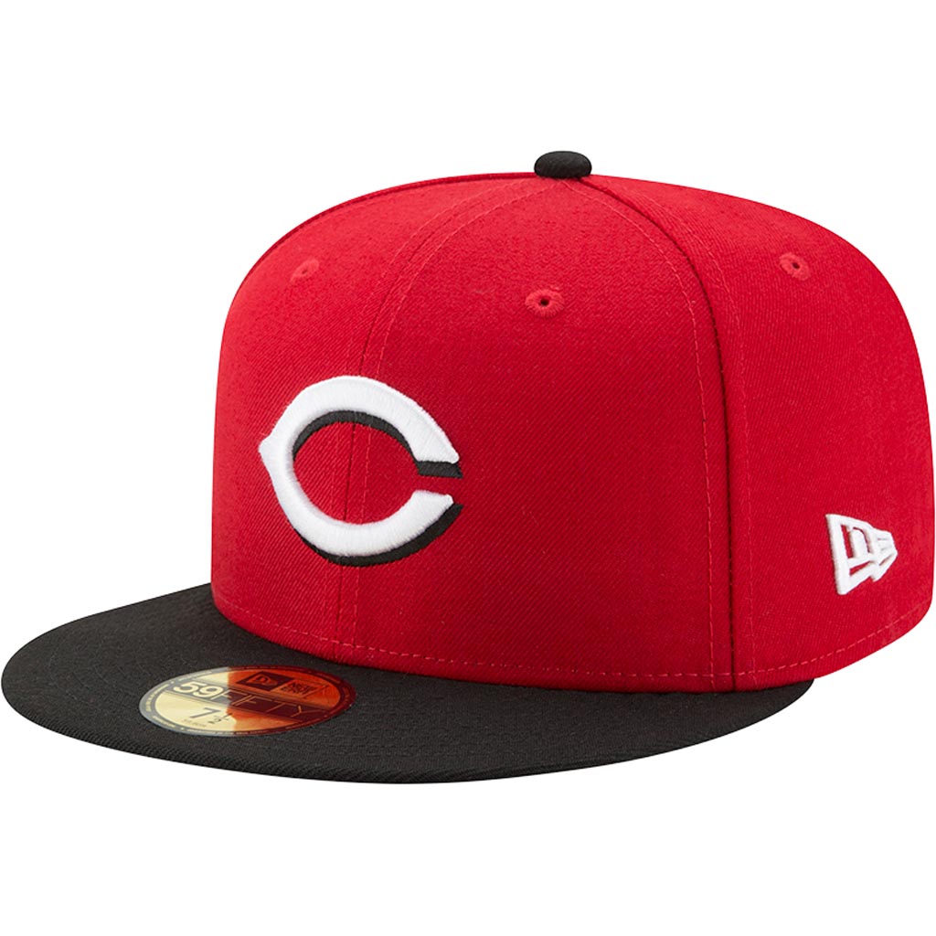 MLB Cincinnati Reds New Era Authentic Collection Road On-Field 59FIFTY Fitted Hat - Red