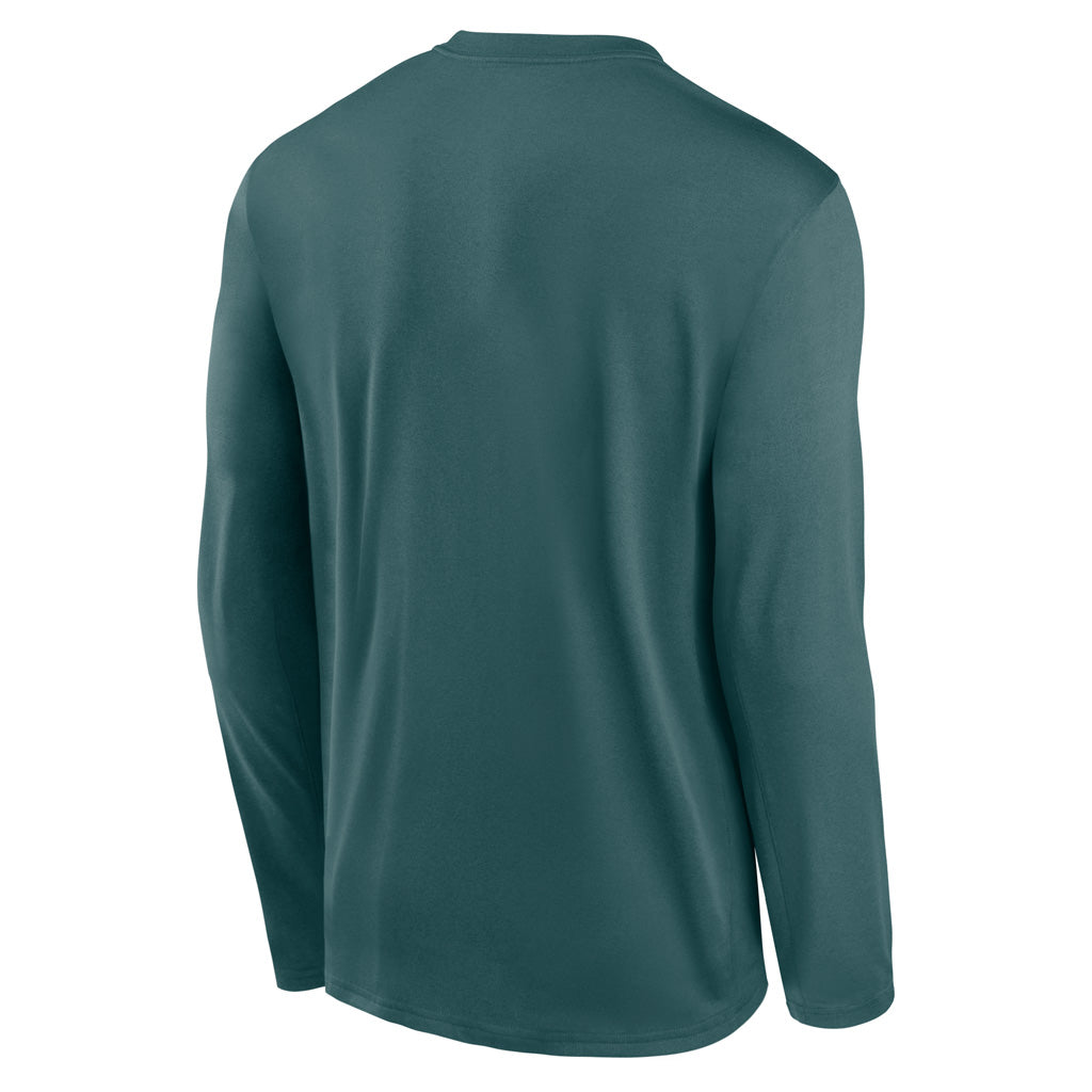 NFL Philadelphia Eagles Nike 2024 Icon Legend Long Sleeve T-Shirt - Green