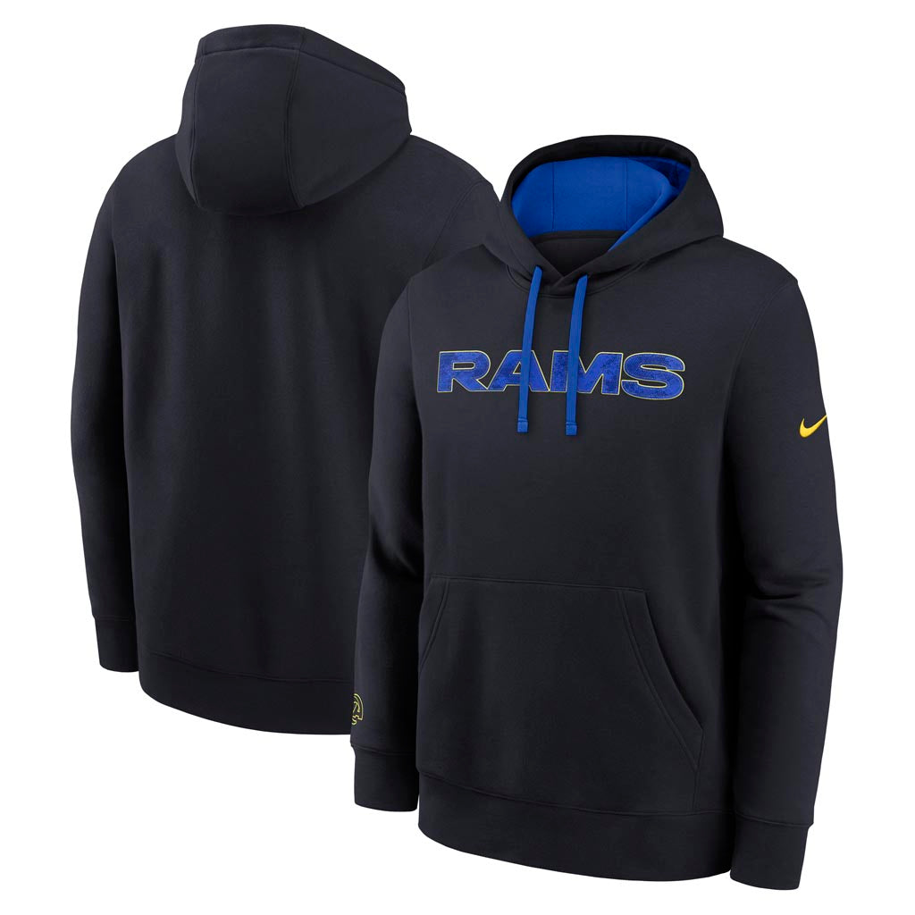 NFL Los Angeles Rams Nike Rivalries Club Fleece Hoodie - Navy