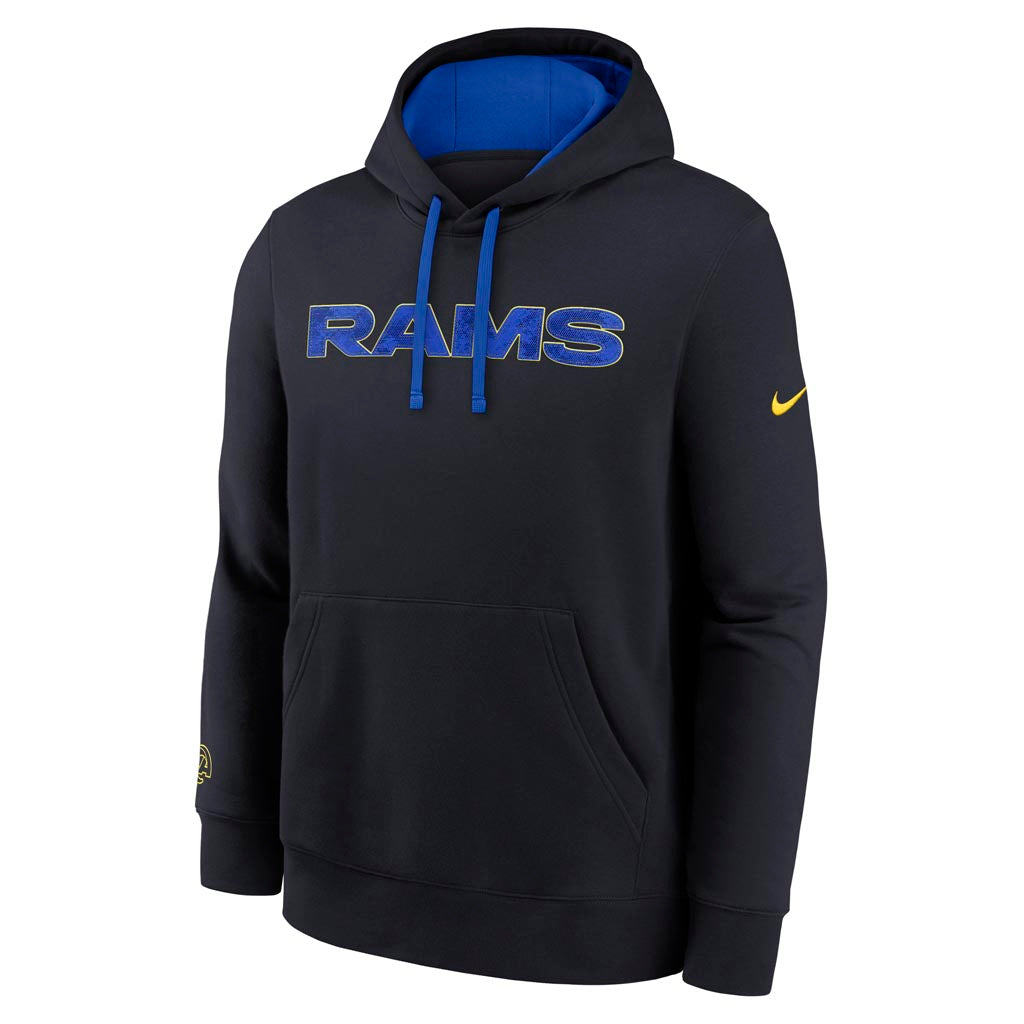 NFL Los Angeles Rams Nike Rivalries Club Fleece Hoodie - Navy