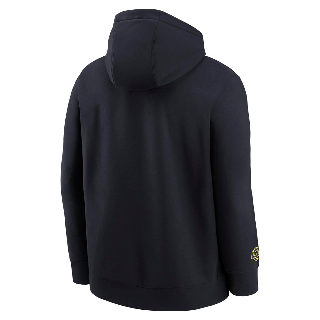 NFL Los Angeles Rams Nike Rivalries Club Fleece Hoodie - Navy