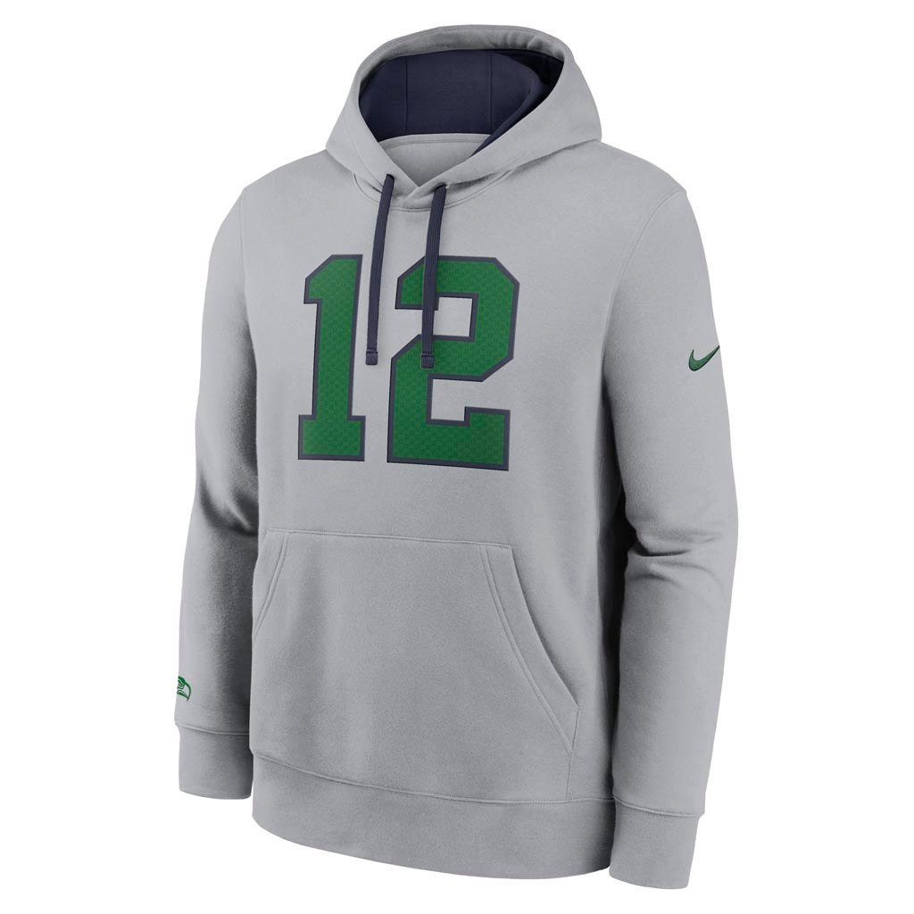 NFL Seattle Seahawks Nike Rivalries Club Fleece Hoodie - Gray