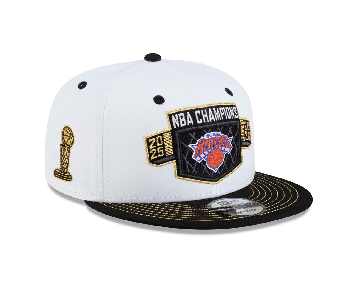 NBA New York Knicks New Era 2026 Champ Locker Room 9FIFTY Hat- White