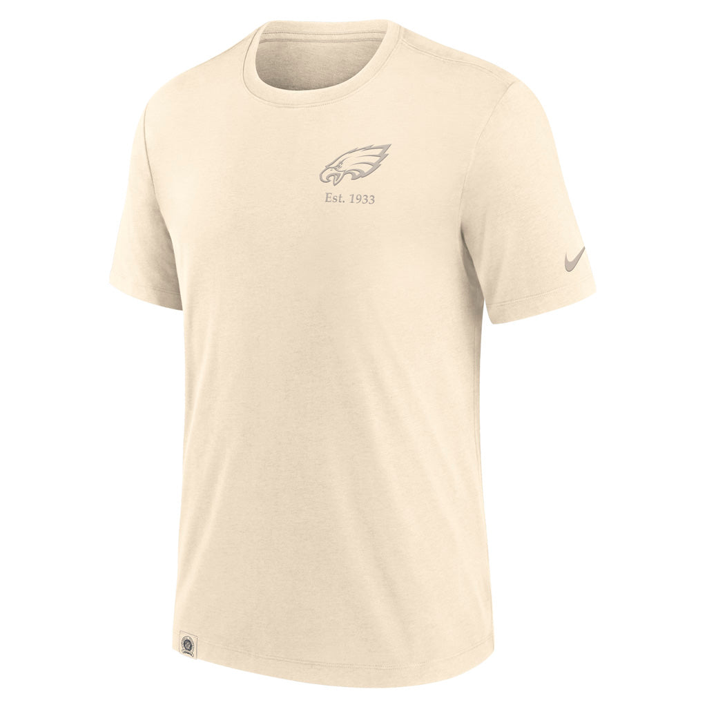 NFL Philadelphia Eagles Nike Glory Triblend T-Shirt - Natural