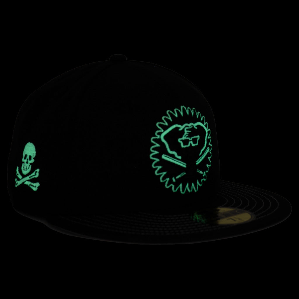 MLB Oakland Athletics New Era Jolly Roger 59FIFTY Fitted Hat - Black