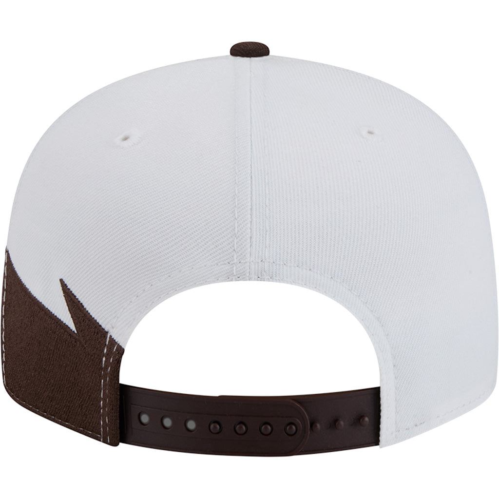 MLB San Diego Padres New Era Jagged 9FIFTY Snapback Hat - White