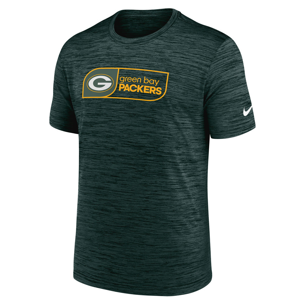 NFL Green Bay Packers Nike Jock Tag Velocity T-Shirt - Green