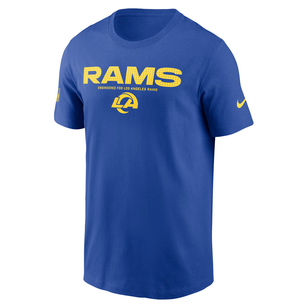 NFL Los Angeles Rams Nike Team Issue T-Shirt - Blue