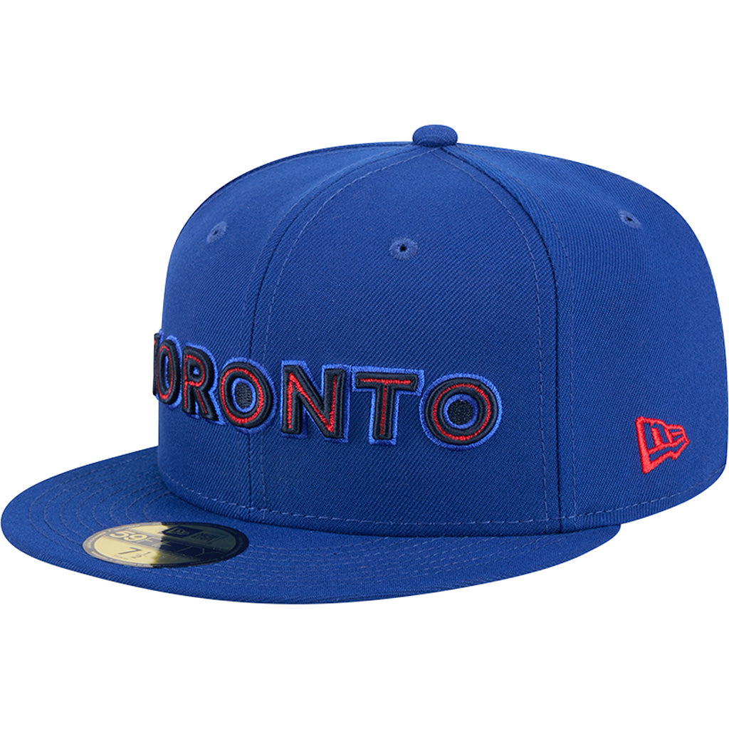MLB Toronto Blue Jays New Era City Connect Fan Pack 59FIFTY Fitted Hat - Blue