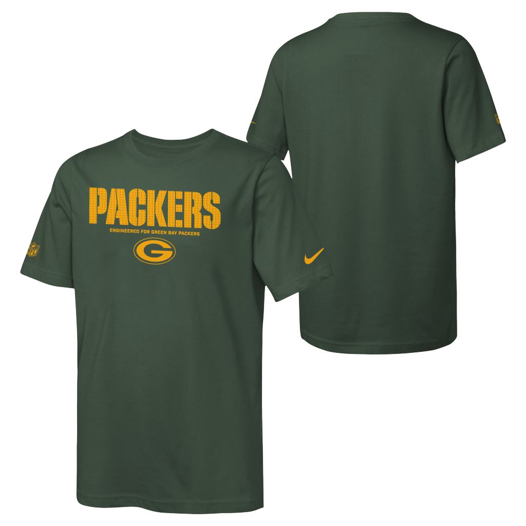 NFL Green Bay Packers Youth Nike Team Issue T-Shirt - Green