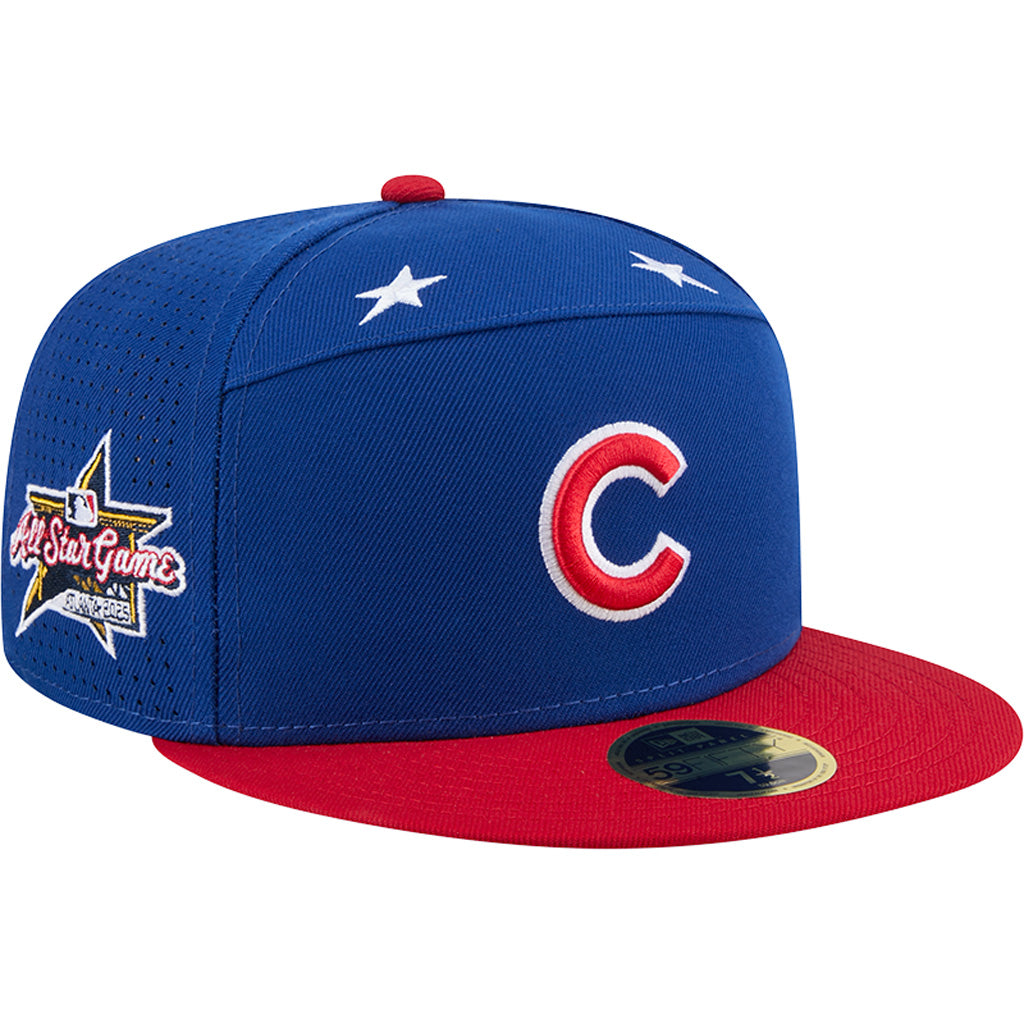 MLB Chicago Cubs New Era 2025 All Star Game 59FIFTY Fitted Hat - Blue