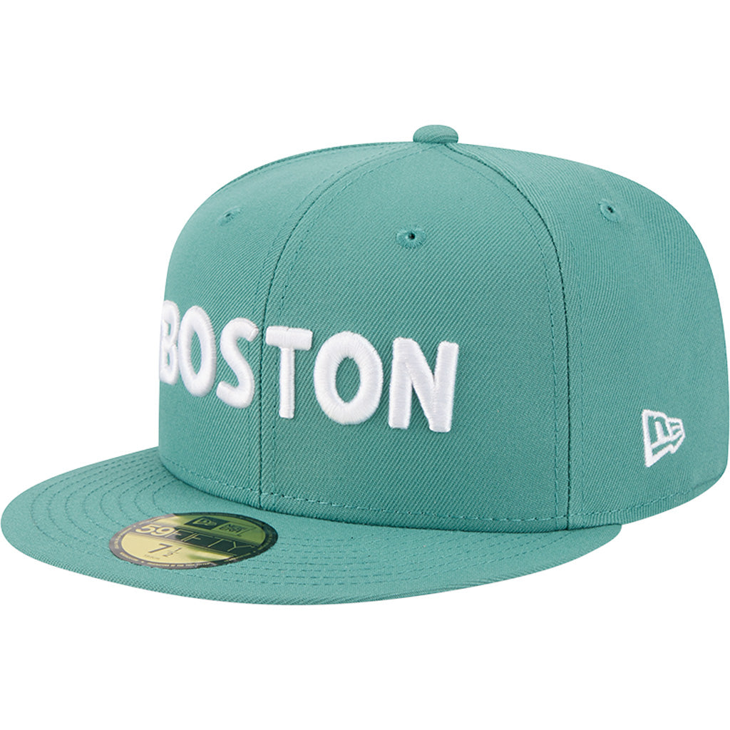 MLB Boston Red Sox New Era 2025 City Connect Fan Pack 59FIFTY Fitted Hat - Green