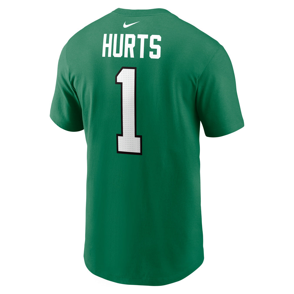 NFL Philadelphia Eagles Jalen Hurts Nike Alternate Name & Number T-Shirt - Green