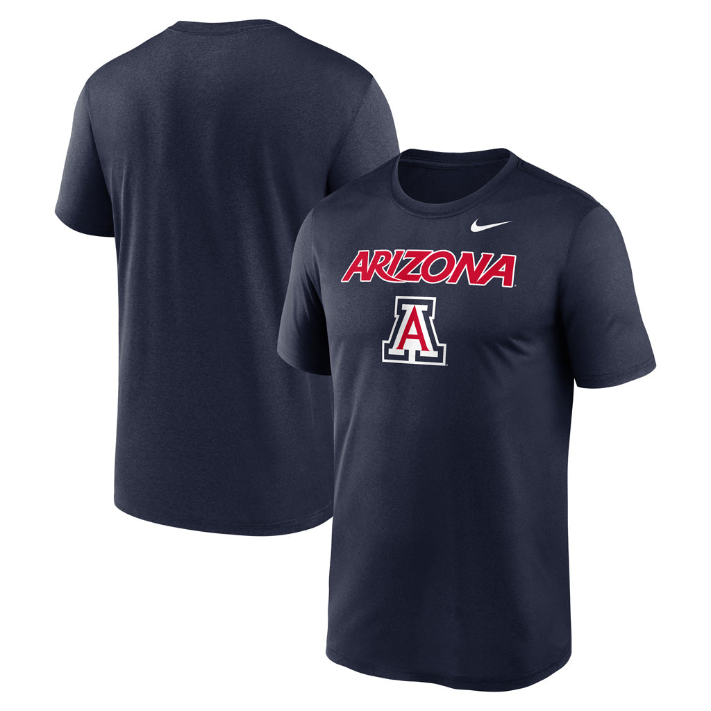 NCAA Arizona Wildcats Nike Stack Legend T-Shirt - Navy