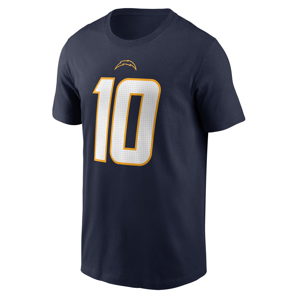 NFL Los Angeles Chargers Justin Herbert Nike Player Pride Name &amp; Number T-Shirt - Navy