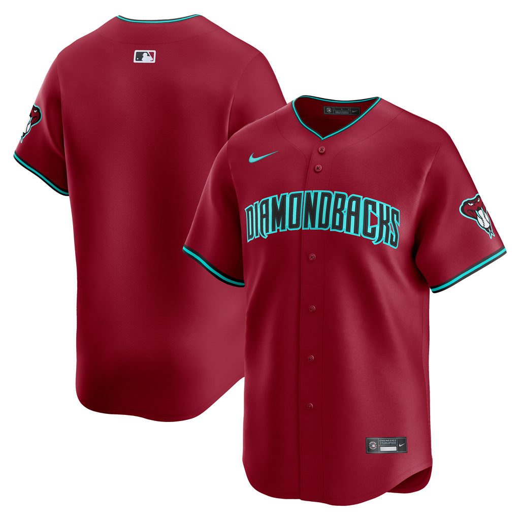 MLB Arizona Diamondbacks Nike Alternate Limited Jersey - Red