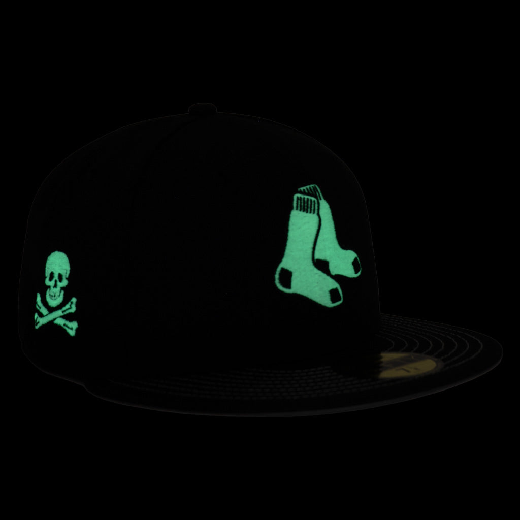 MLB Boston Red Sox New Era Jolly Roger 59FIFTY Fitted Hat - Black
