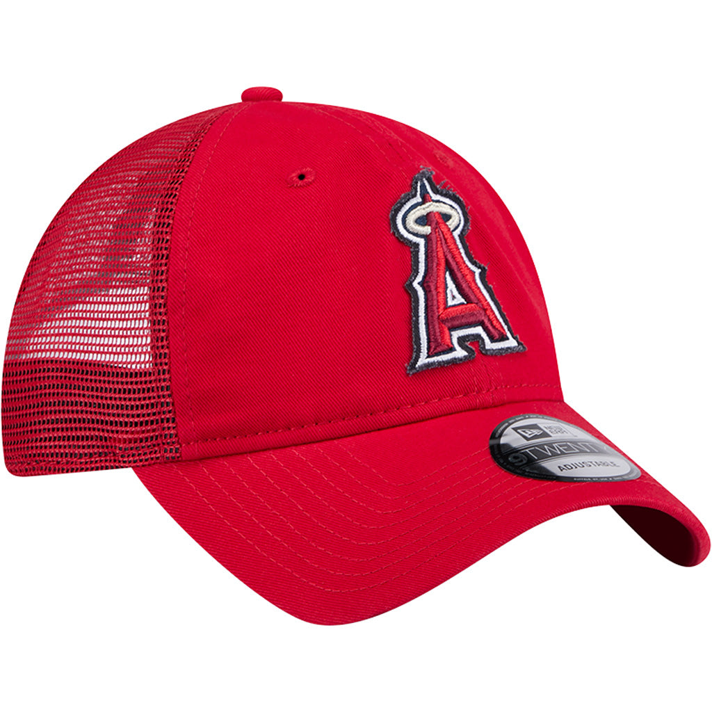 MLB Los Angeles Angels New Era Game Day 9TWENTY Snapback Trucker Hat - Red