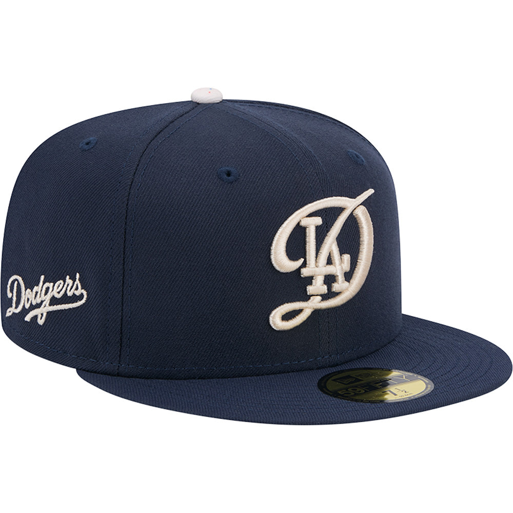 MLB Los Angeles Dodgers New Era City Connect 59FIFTY Fitted Hat - Navy