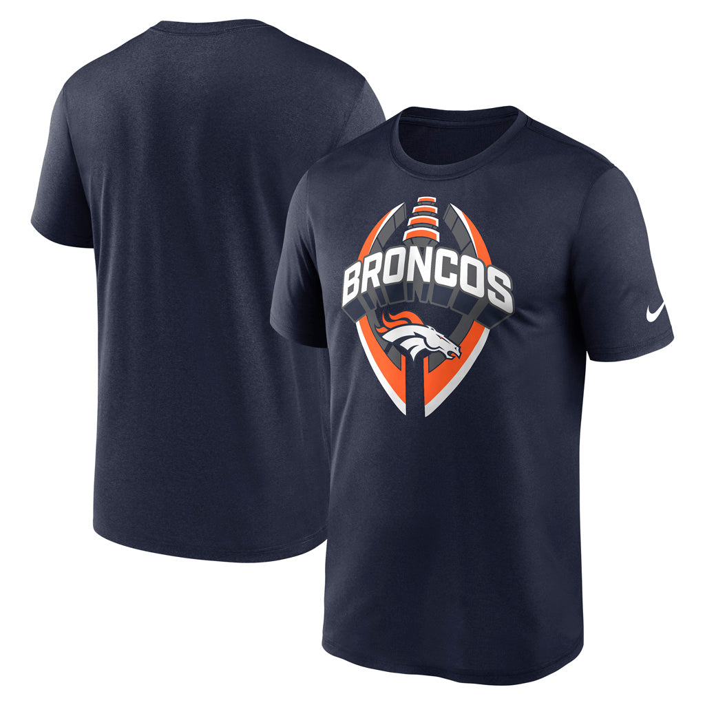 NFL Denver Broncos Nike 2025 Icon Legend T-Shirt - Navy