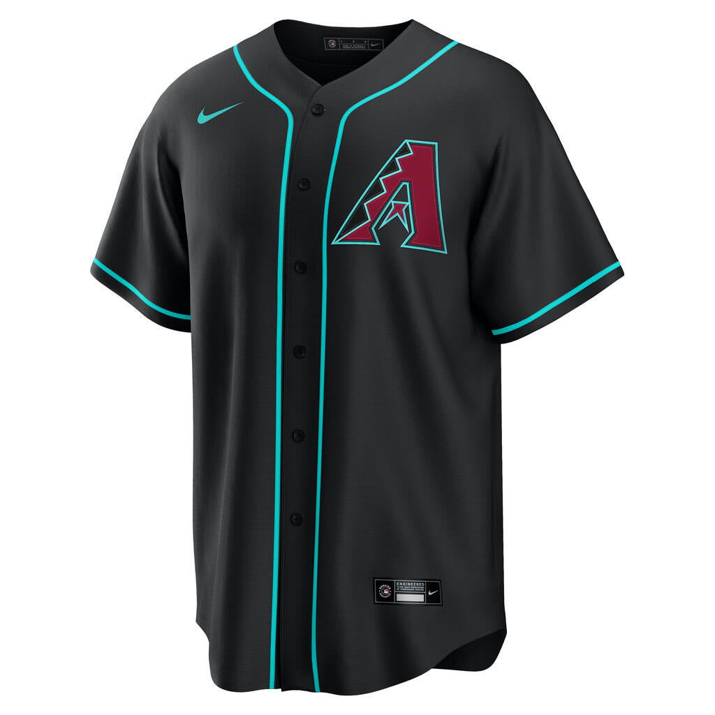 MLB Arizona Diamondbacks Nike Alternate Official Replica Jersey - Black