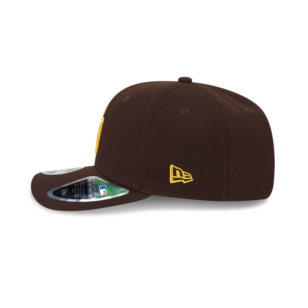 MLB San Diego Padres New Era Player Replica 9SEVENTY Stretch-Snapback Hat - Brown