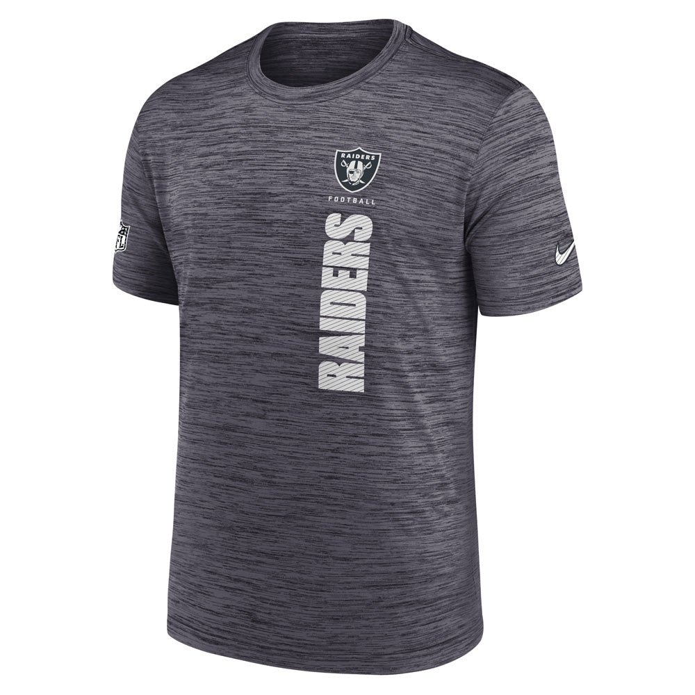 NFL Las Vegas Raiders Nike 2024 Dri-FIT Velocity T-Shirt - Black