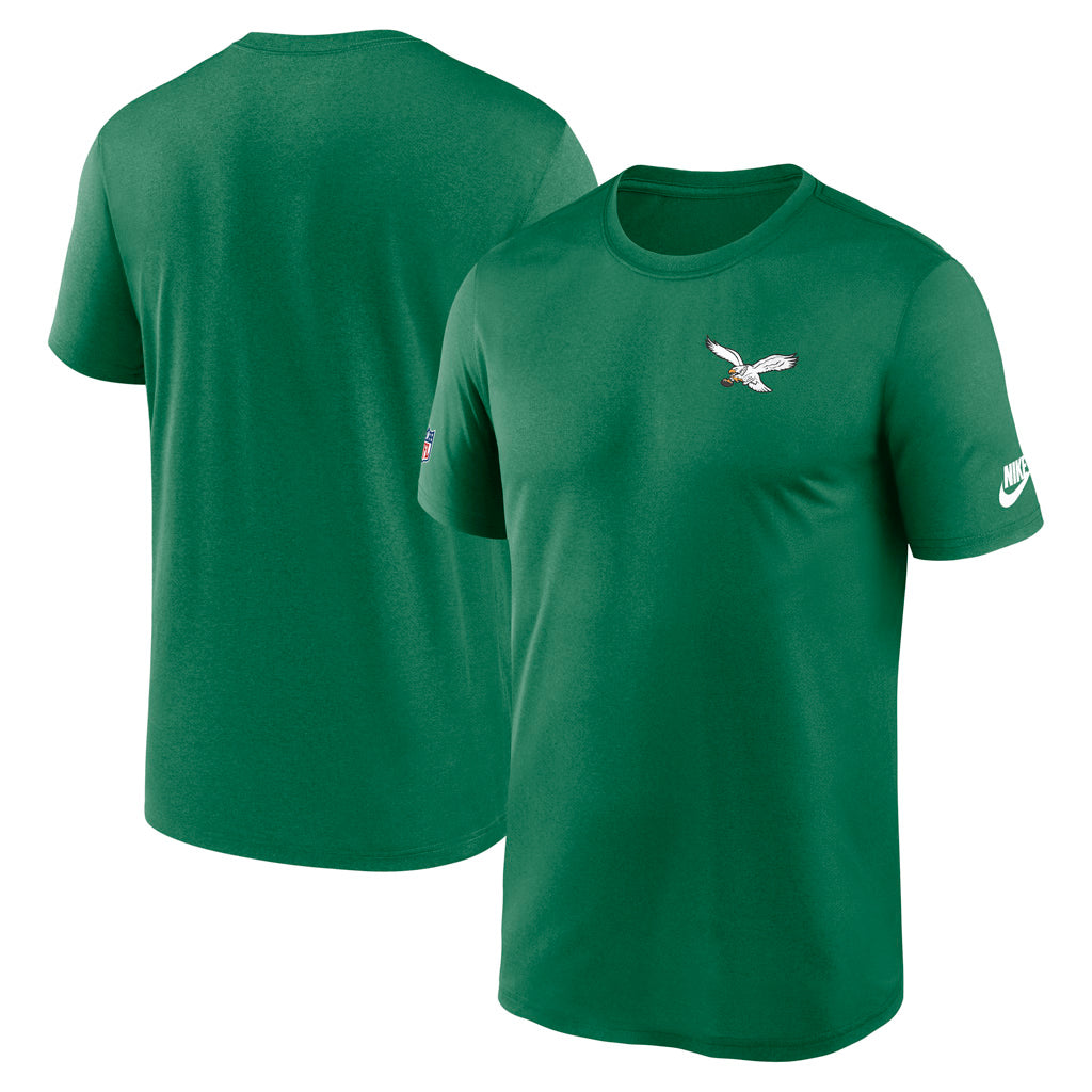 NFL Philadelphia Eagles Nike Small Alternate Logo Legend T-Shirt - Green