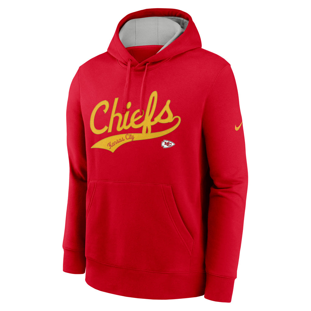 NFL Kansas City Chiefs Nike Rewind Club Pullover Hoodie