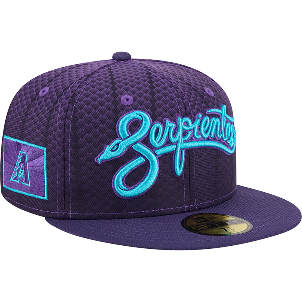 MLB Arizona Diamondbacks New Era 2025 City Connect Fan Pack-573 59FIFTY Fitted Hat - Purple