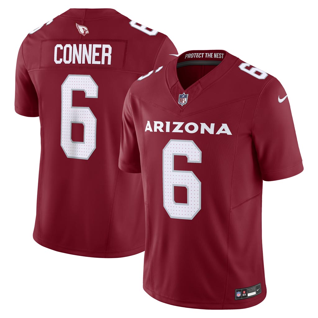 NFL Arizona Cardinals James Conner Nike Home Vapor Limited Jersey - Red