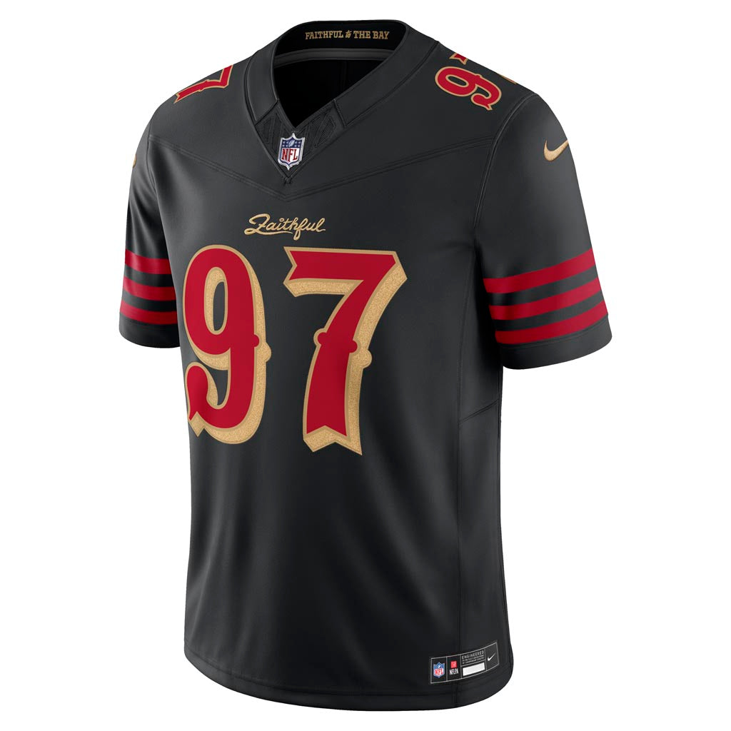 NFL San Francisco 49ers Nick Bosa Nike Rivalries Limited Jersey - Black