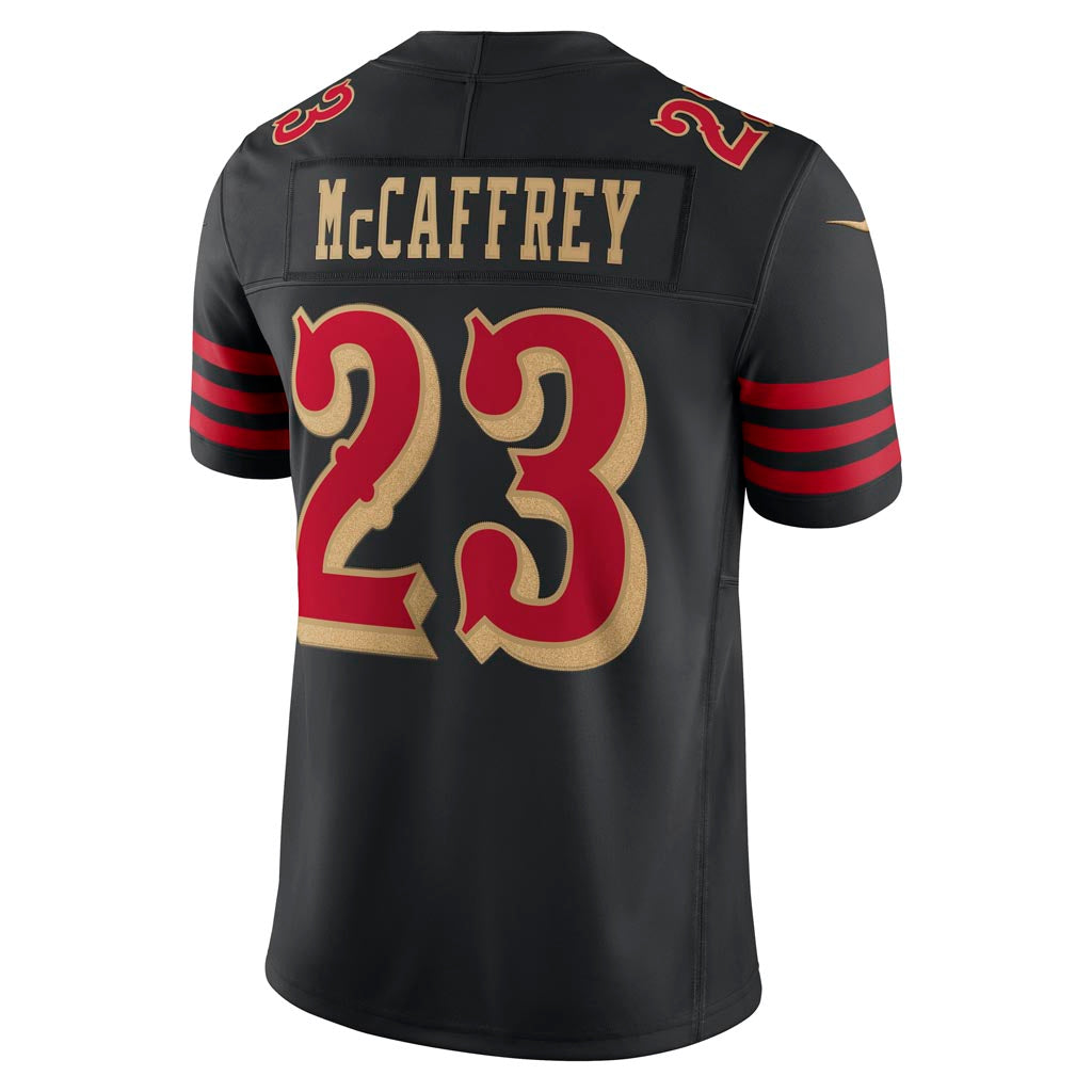 NFL San Francisco 49ers Christian McCaffrey Nike Rivalries Limited Jersey - Black