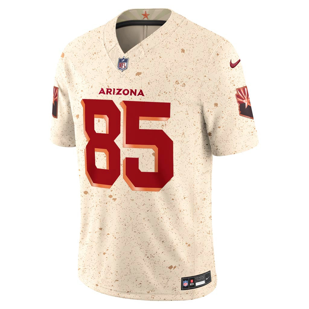 NFL Arizona Cardinals Trey McBride Nike Rivalries Limited Jersey - Tan