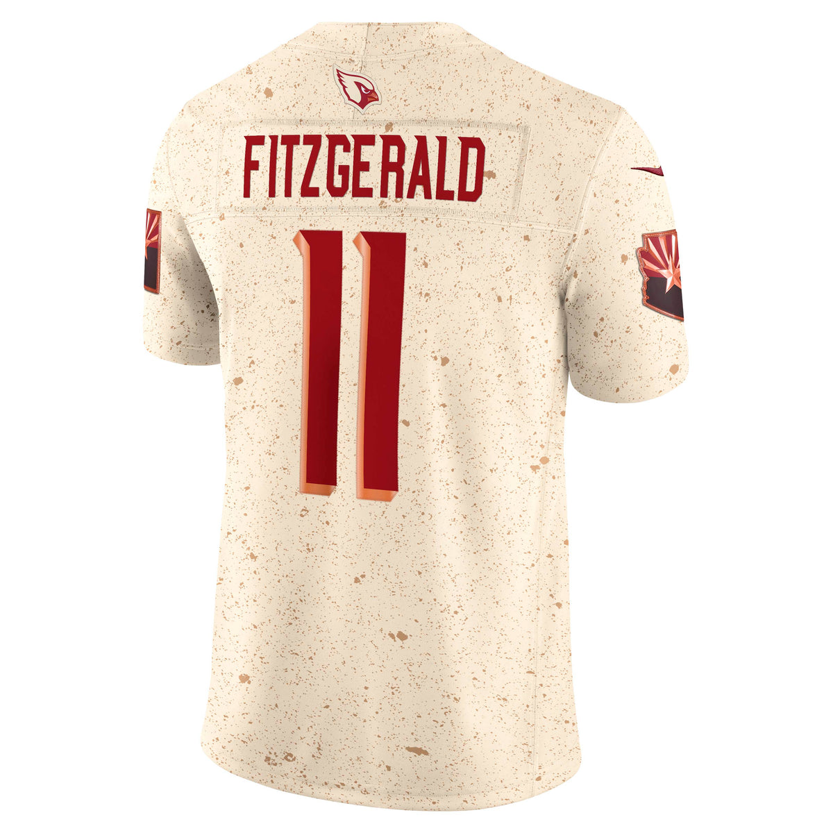NFL Arizona Cardinals Larry Fitzgerald Nike 2025 Rivalry Limited Jersey- Tan