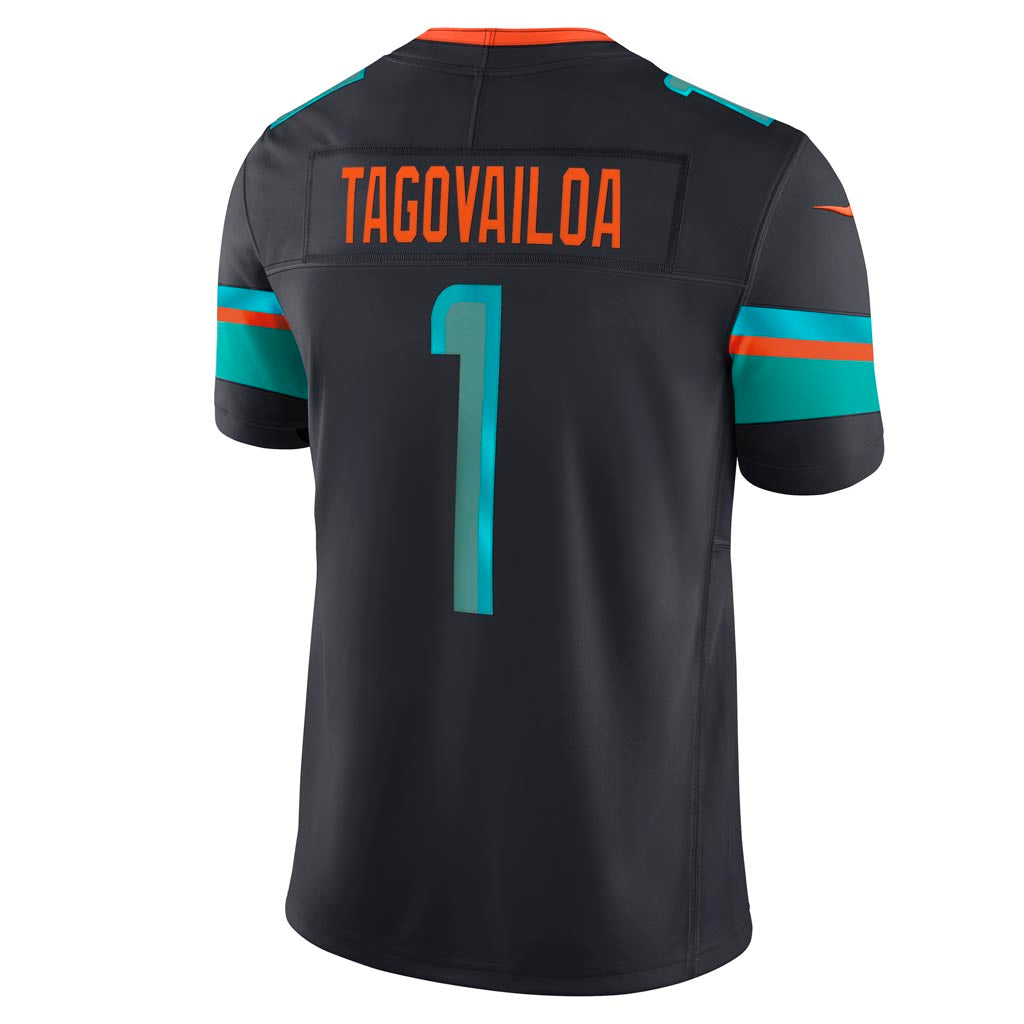 NFL Miami Dolphins Tua Tagovailoa Nike Rivalries Limited Jersey - Navy