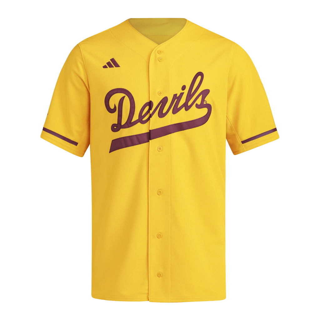 NCAA Arizona State Sun Devils adidas 2025 Baseball Replica Jersey - Gold
