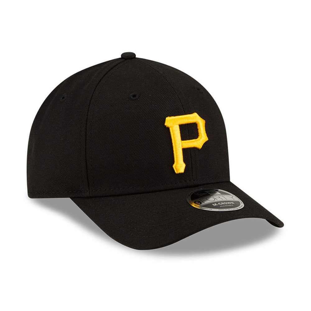 MLB Pittsburgh Pirates New Era Game Player Replica 9FORTY M-Crown Hat - Black