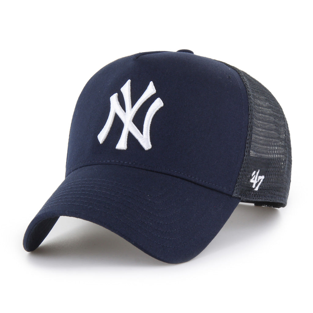 MLB New York Yankees '47 Ballpark Offside Snapback Trucker Hat - Navy