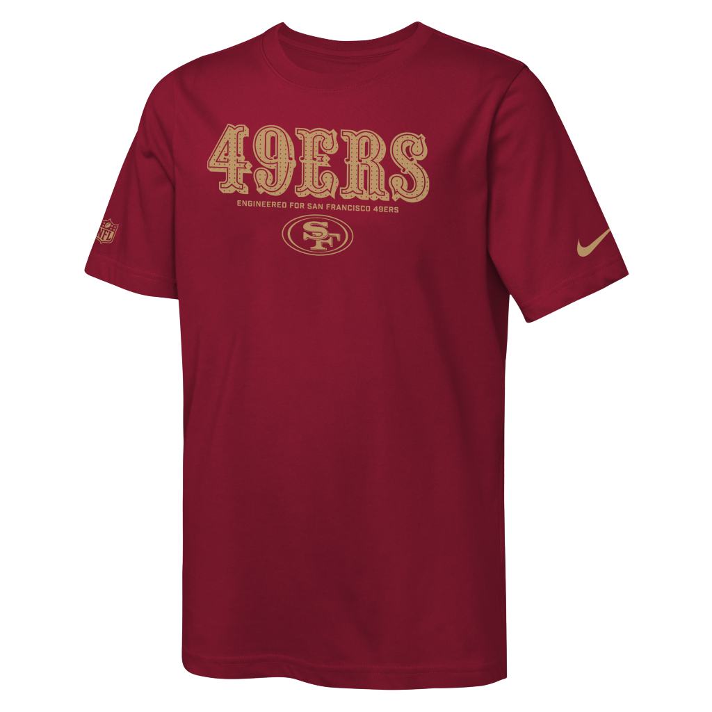 NFL San Francisco 49ers Youth Nike Team Issue T-Shirt - Red