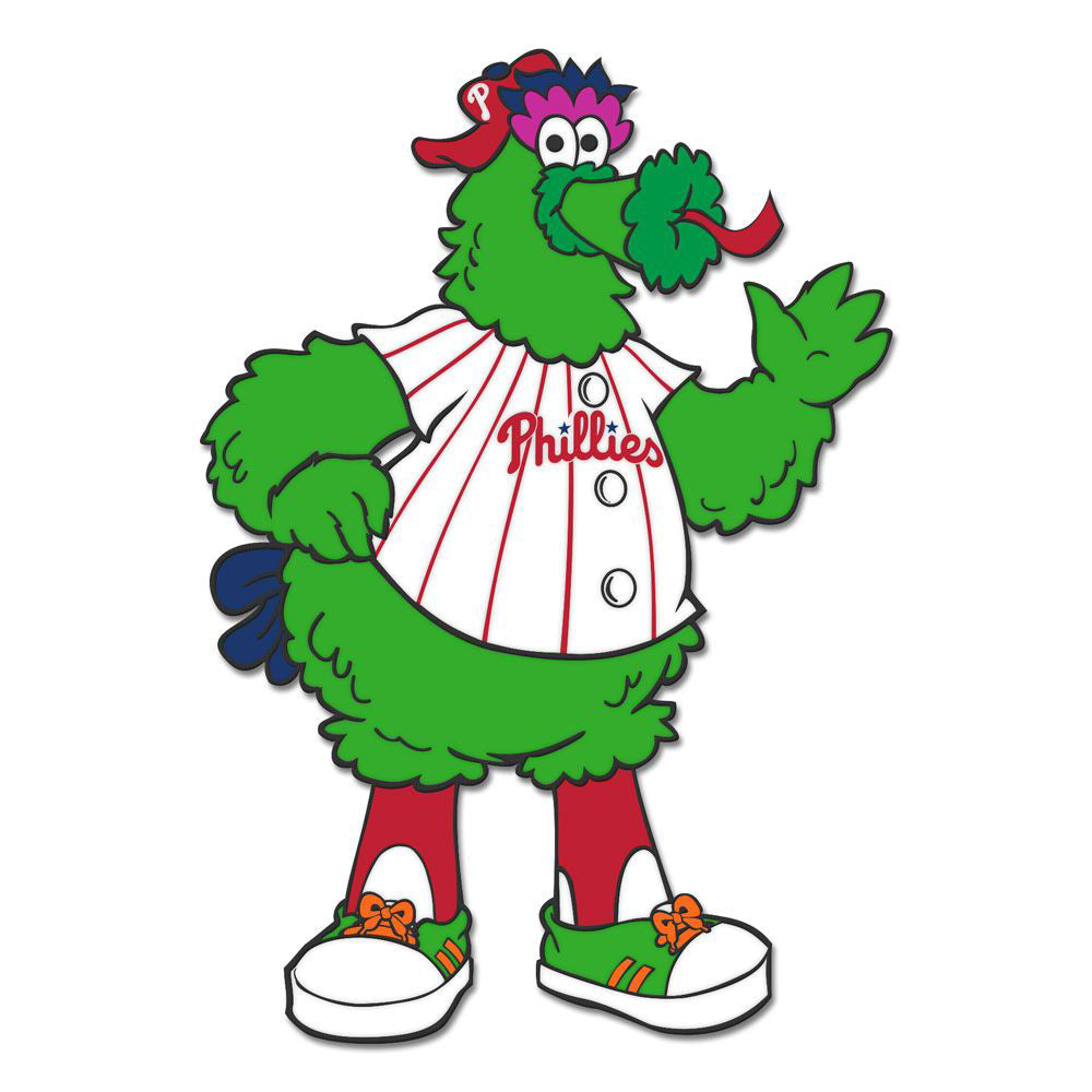 MLB Philadelphia Phillies WinCraft Mascot Enamel Pin