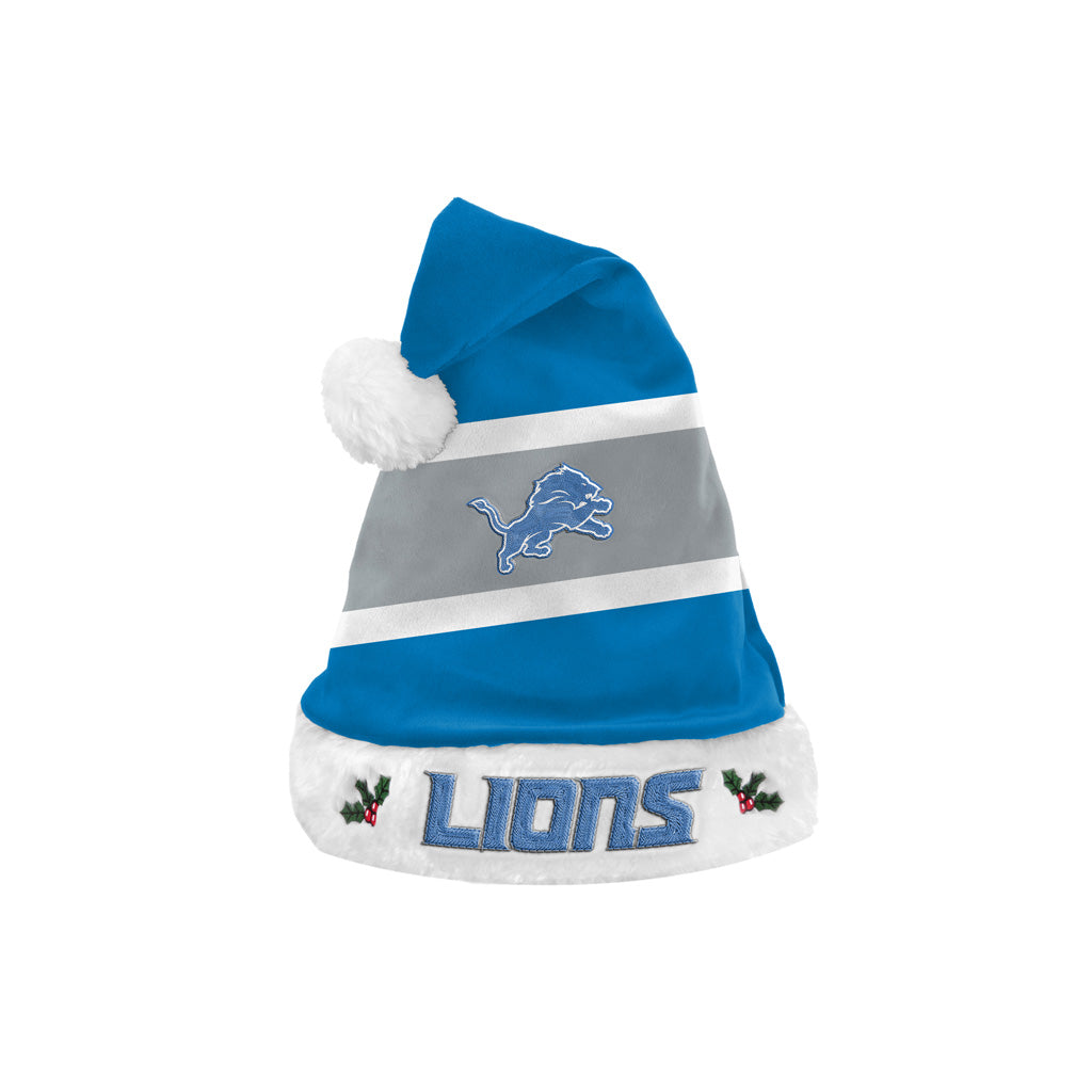 NFL Detroit Lions FOCO Basic Santa Hat