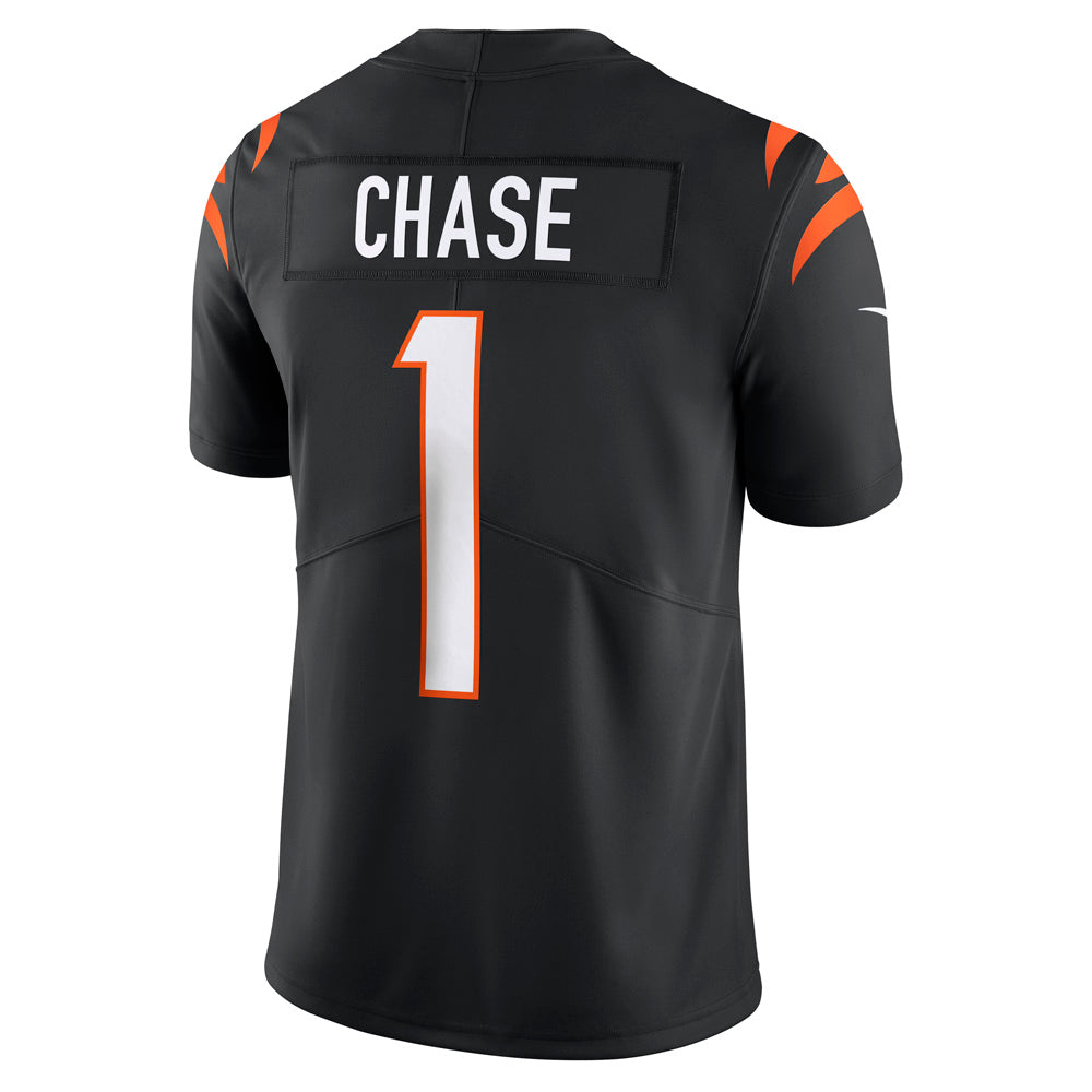 NFL Cincinnati Bengals Ja&#39;Marr Chase Nike 2023/24 Home Vapor F.U.S.E Limited Jersey