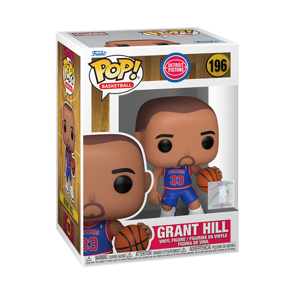 NBA Detroit Pistons Grant Hill Funko POP! Rookie Season Vinyl Figure