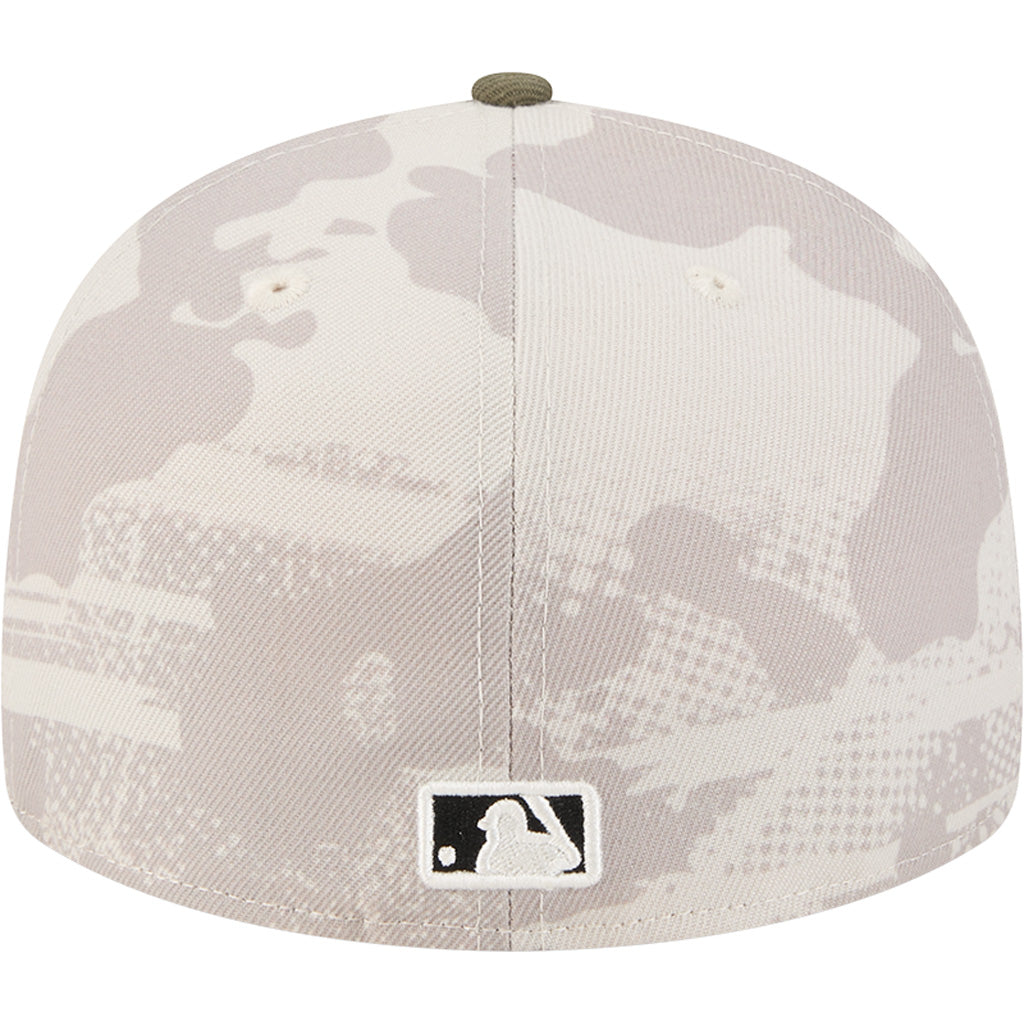 MLB Chicago White Sox New Era 2025 Armed Forces Day 59FIFTY Fitted Hat - Stone