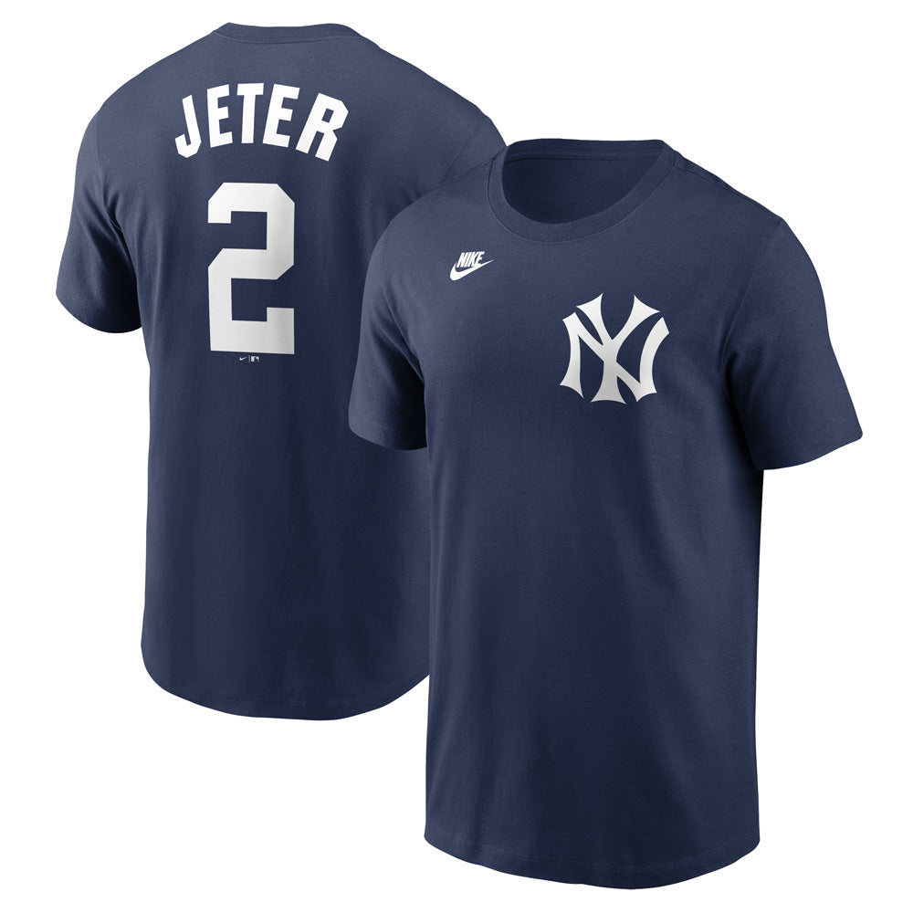MLB New York Yankees Derek Jeter Nike FUSE Cooperstown Name & Number T-Shirt - Navy