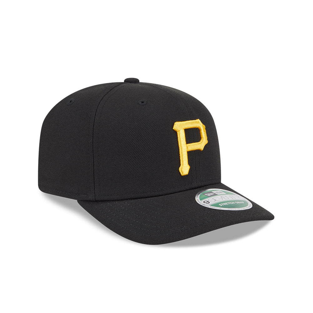 MLB Pittsburgh Pirates New Era Player Replica 9SEVENTY Stretch-Snapback Hat - Black