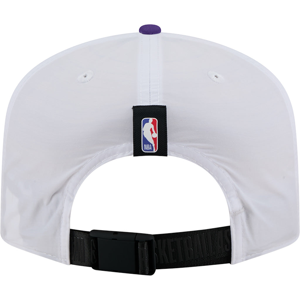 NBA Los Angeles Lakers New Era 2025 NBA Draft 9FIFTY Golfer Adjustable Hat - White