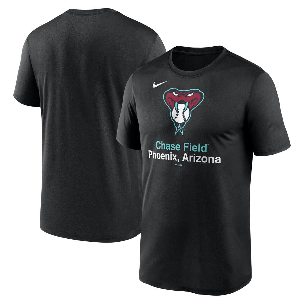 MLB Arizona Diamondbacks Nike Stadium Legend T-Shirt - Black